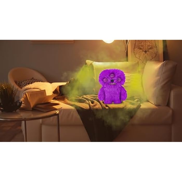 Fuggler Fart Face 9-inch Assortment Series 1 (Alien - Long Pile) by ZURU. Funny Ugly Monster Plush Toy - Image 6
