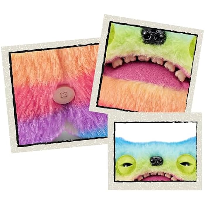 Fuggler Fart Face 9-inch Assortment Series 1 (Wide Eyed Weirdo ?C Multi) by ZURU. Funny Ugly Monster Plush Toy - Image 3