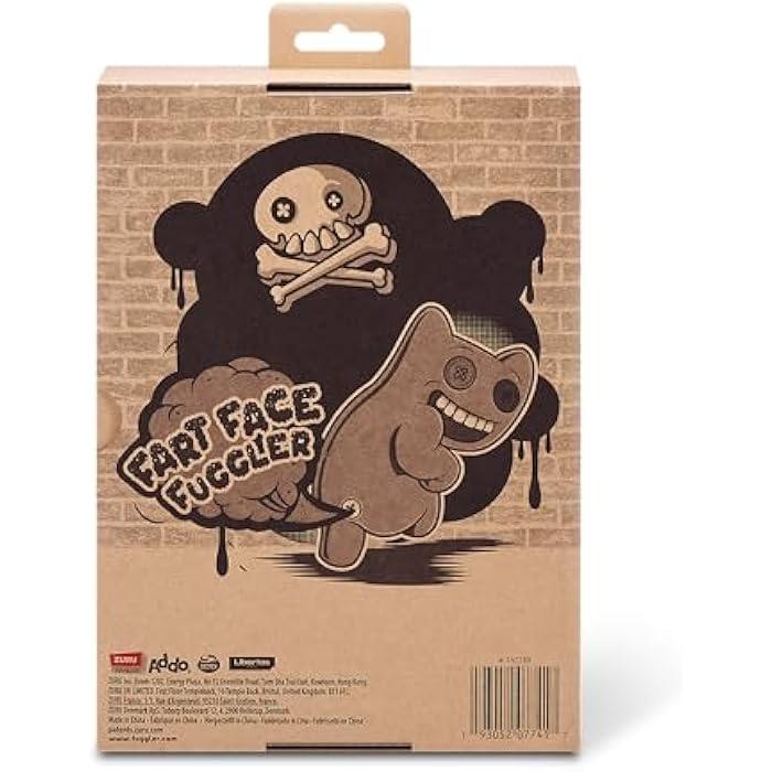 Fuggler Fart Face 9-inch Assortment Series 1 (Wide Eyed Weirdo ?C Multi) by ZURU. Funny Ugly Monster Plush Toy - Image 7
