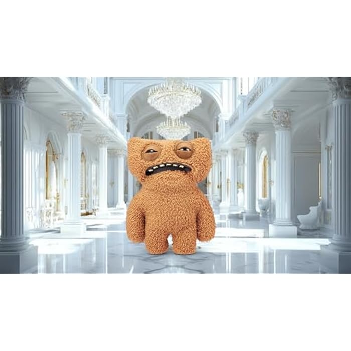 Fuggler Gold Fuggs by ZURU Funny Ugly Monster. Plush. Collectible. Toy (Gnawing Terror - Teeth) - Image 6