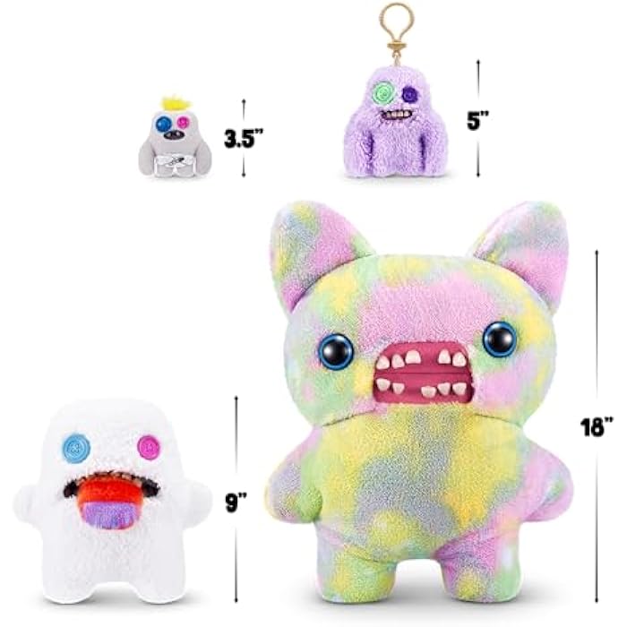 Fuggler Hairy Fuggs 9-inch Series 1 by ZURU. Funny Ugly Monster Plush Toy - Image 4