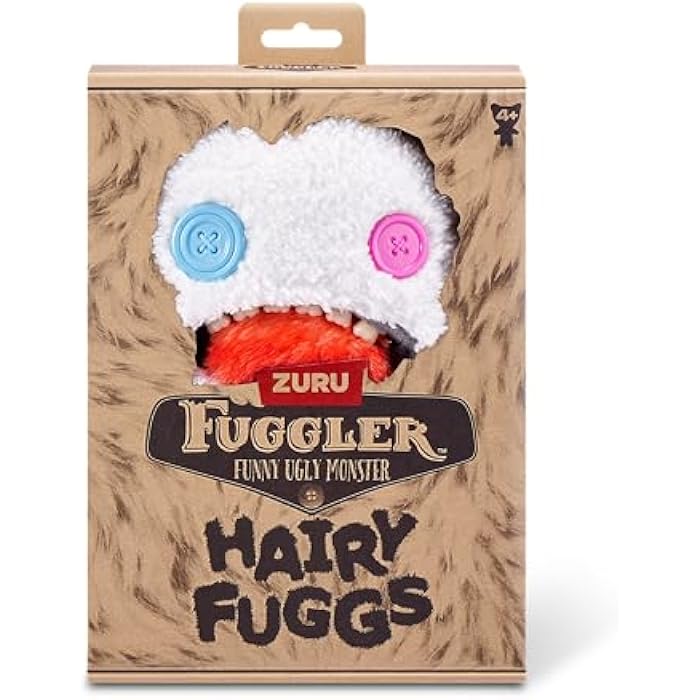 Fuggler Hairy Fuggs 9-inch Series 1 by ZURU. Funny Ugly Monster Plush Toy - Image 2