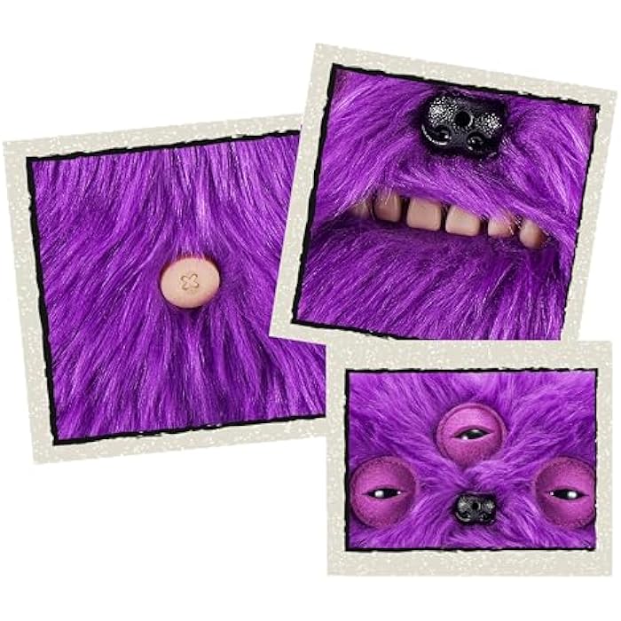 Fuggler Fart Face 9-inch Assortment Series 1 (Alien - Long Pile) by ZURU. Funny Ugly Monster Plush Toy - Image 4
